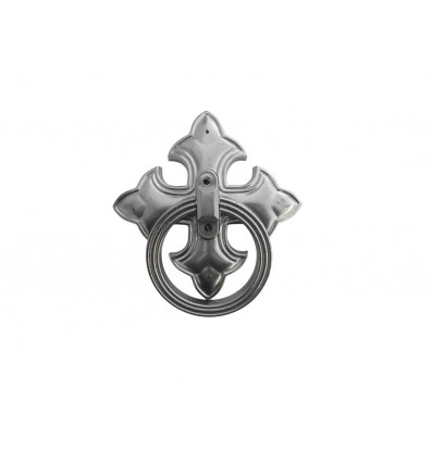 Antaba ring malowana srebrna