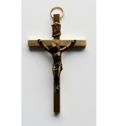 Krzyż metalowy 7,5cm x 4,5cm