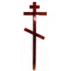 Krzyż drewniany duży prawosławny