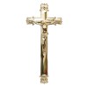 Krzyż szeroki metalizowany złoty