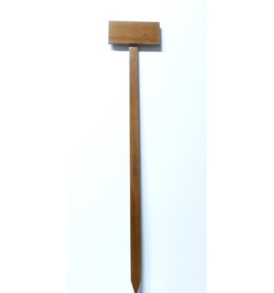 Krzyż drewniany duży z tabliczką