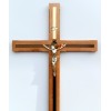 Krzyż drewniany duży z wstawkami złotymi