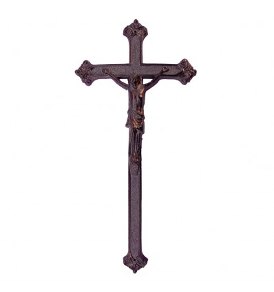 Krzyż średni metalizowany miedz