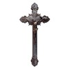 Krzyż duży metalizowany miedź