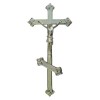 Krzyż  prawosławny metalizowany złoty